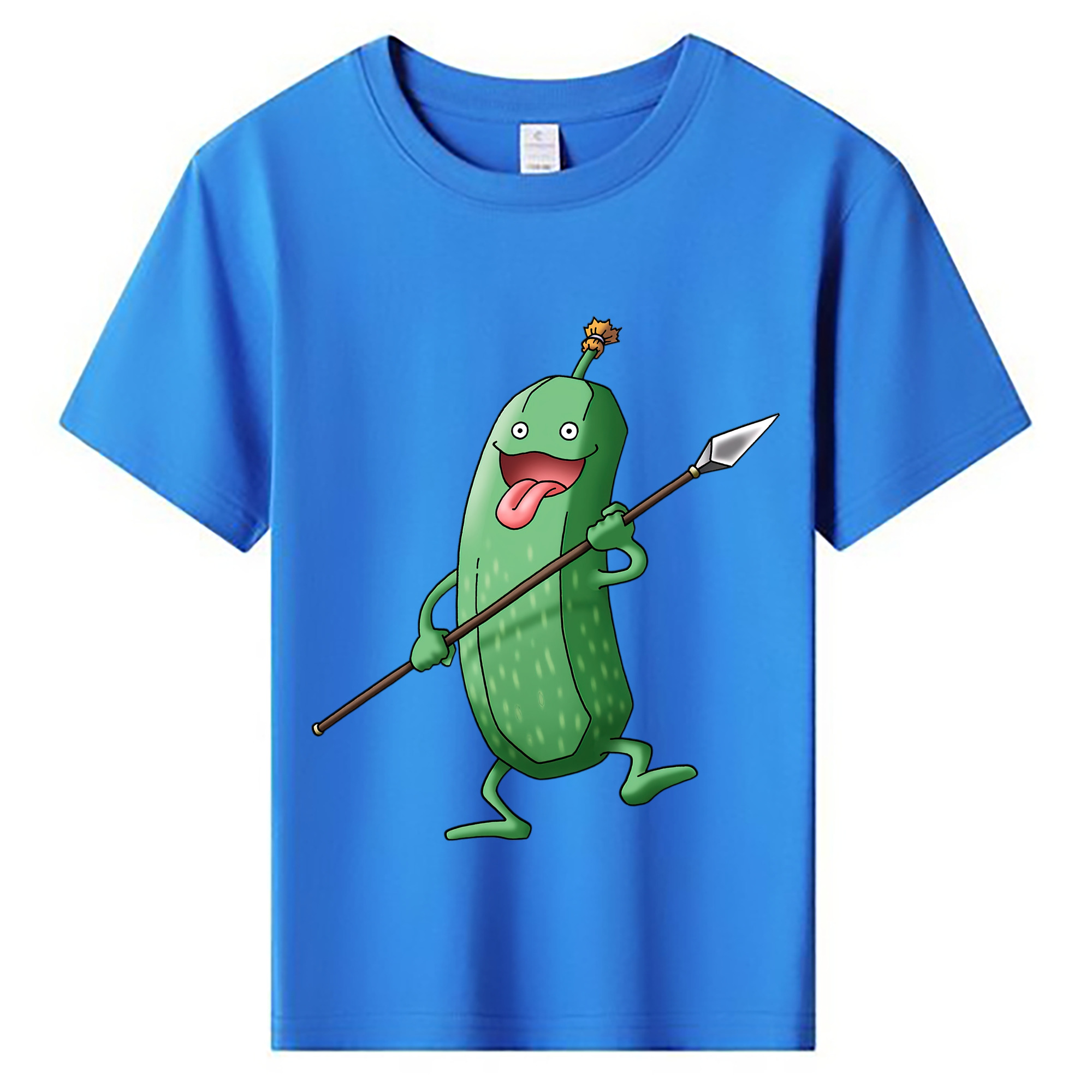 （画像用） ドラゴンクエスト Doragon Kuesuto Dragon Quest 綿100％キッズTシャツ（フロントプリント）